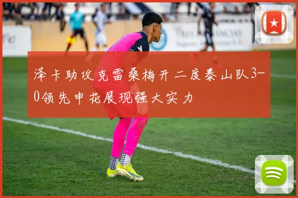泽卡助攻克雷桑梅开二度泰山队3-0领先申花展现强大实力